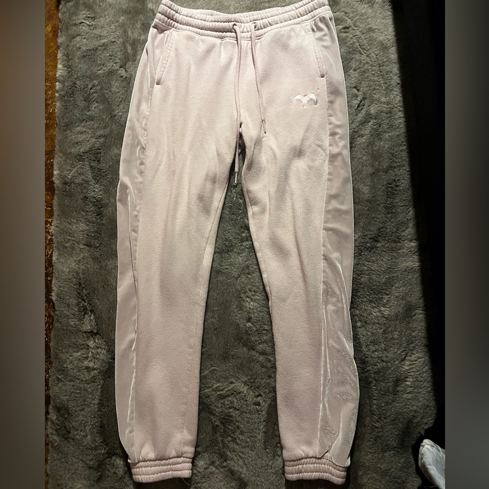 Light pink, pink sweats